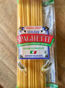 Trader Joe's Italian Spaghetti